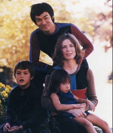 Brandon Lee's Family Picture
